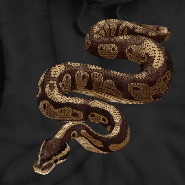 Snake Ball Python Tie Dye Hoodie