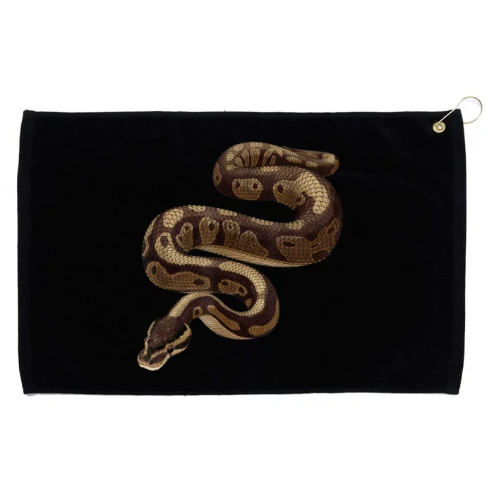 Snake Ball Python Grommeted Golf Towel