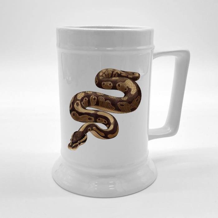 Snake Ball Python Front & Back Beer Stein