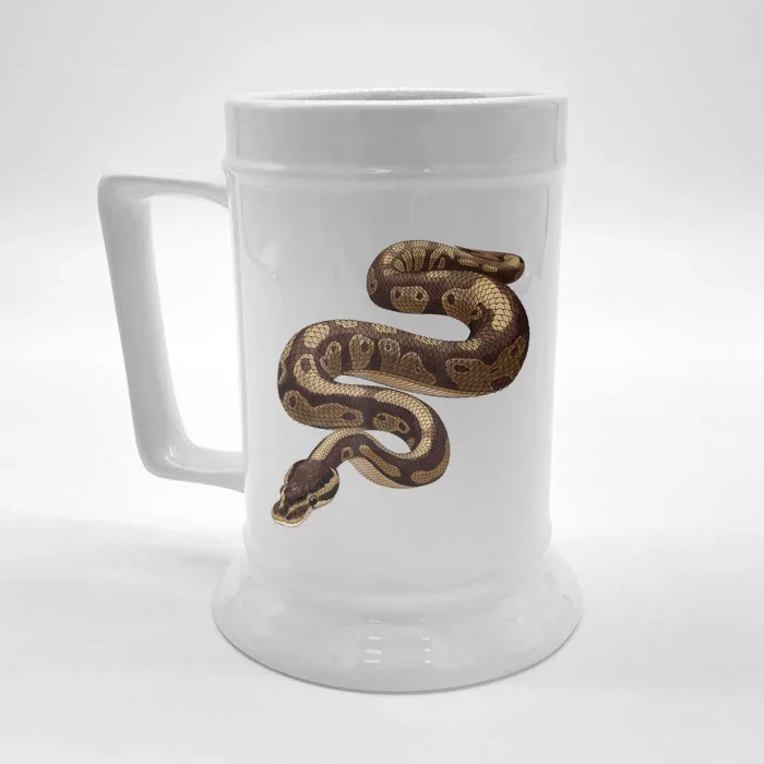 Snake Ball Python Front & Back Beer Stein