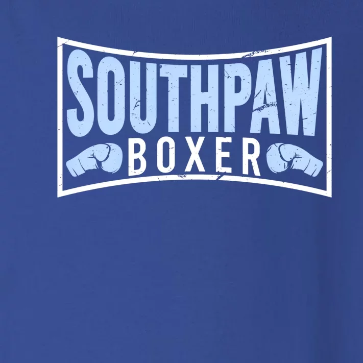 Southpaw Boxer Proud Left Handed Boxing Gloves Quote Cute Gift Toddler Long Sleeve Shirt