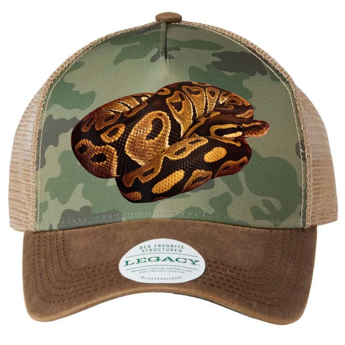 Snake Ball Python Tee Legacy Tie Dye Trucker Hat