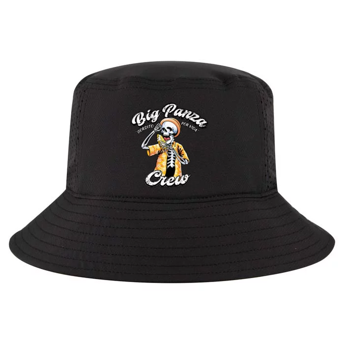 Skeleton Big Panza Crew Chingon Cool Comfort Performance Bucket Hat