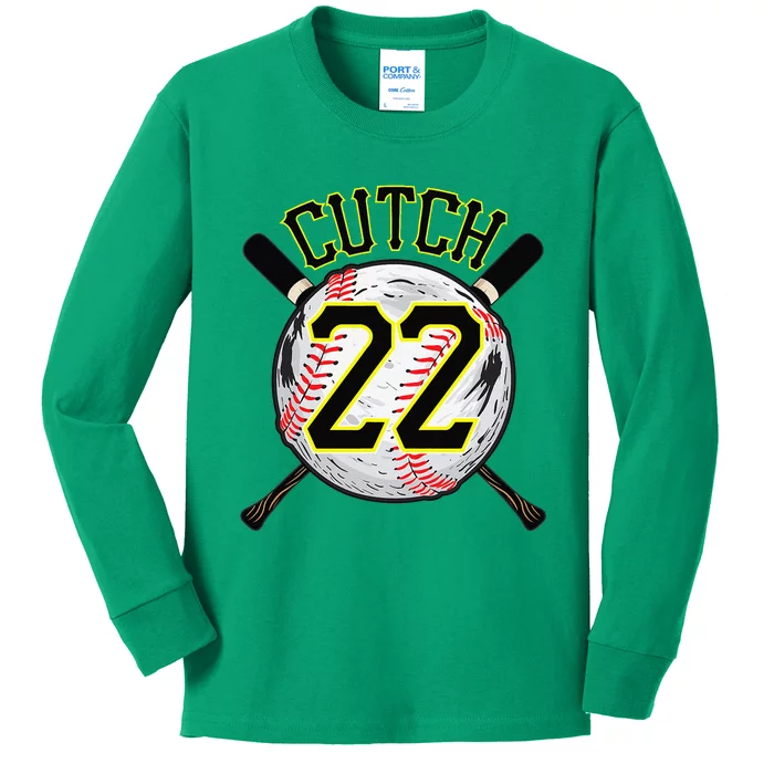 Sports Baseball Pirate Gift For Fans Of Pittsburgh Kids Long Sleeve Shirt