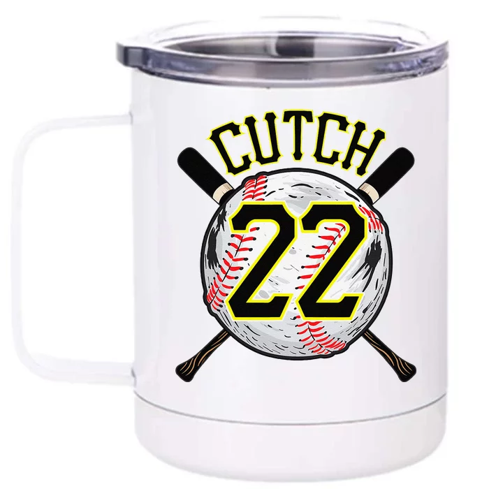 Sports Baseball Pirate Gift For Fans Of Pittsburgh Front & Back 12oz Stainless Steel Tumbler Cup