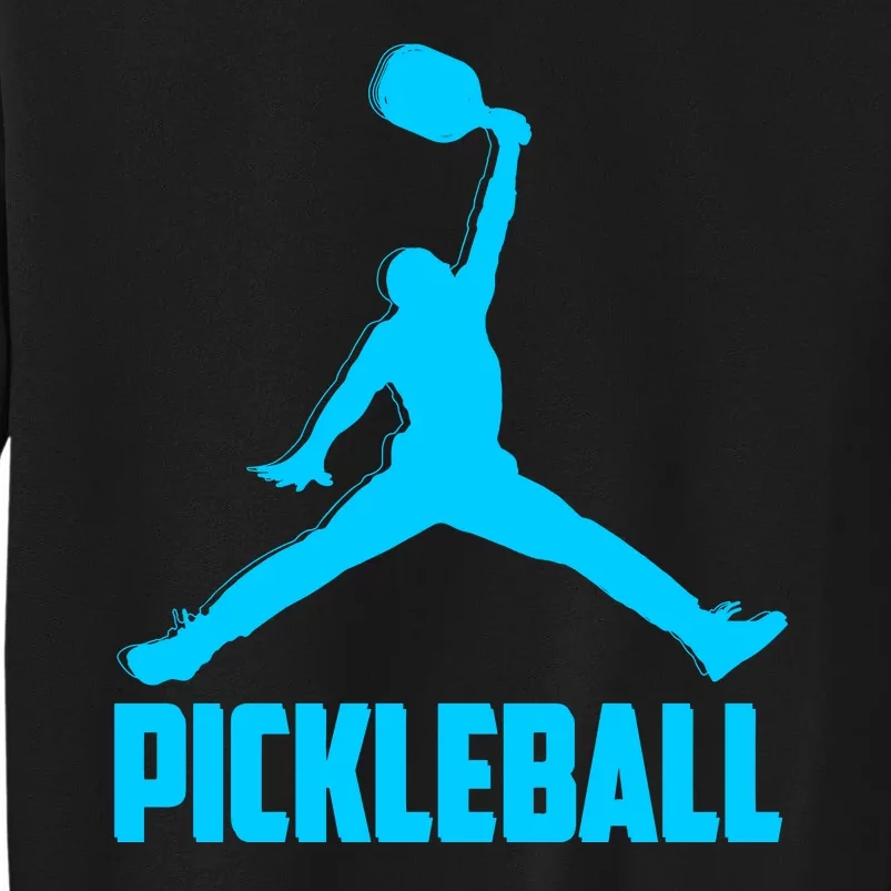 Sky Blue Pickleball Sports Logo Sweatshirt