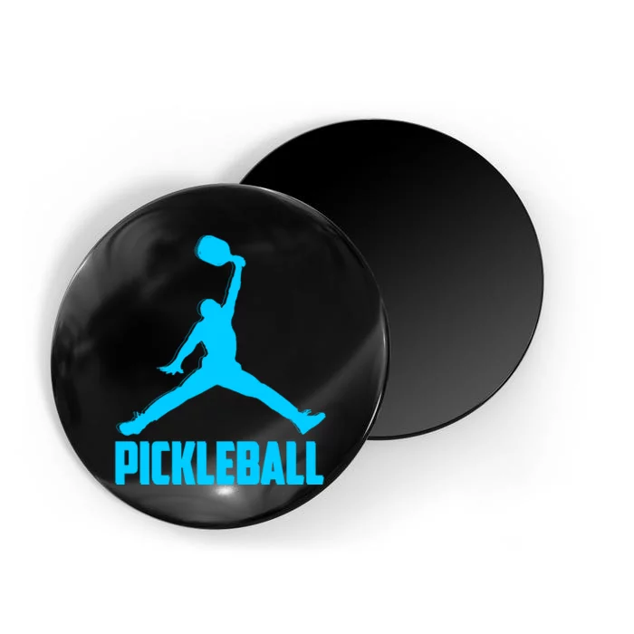 Sky Blue Pickleball Sports Logo Magnet