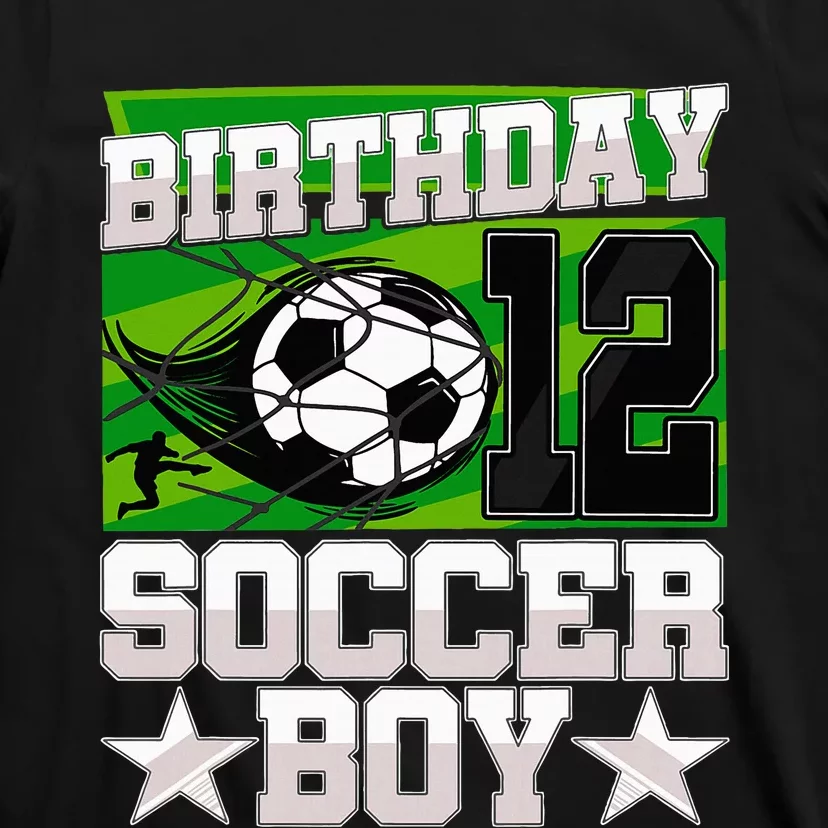 Soccer Birthday Party 12th Birthday 12 Years Old T-Shirt