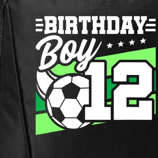 Soccer Birthday Party 12 Year Old 12th Birthday City Backpack