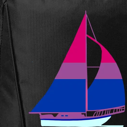 Sailboat Bisexual Pride Cute Gift City Backpack