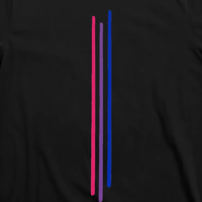 Subtle Bisexual Pride Bi Flag Pride Month T-Shirt