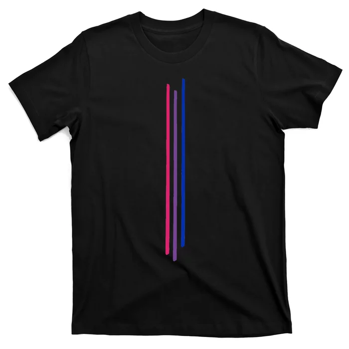 Subtle Bisexual Pride Bi Flag Pride Month T-Shirt