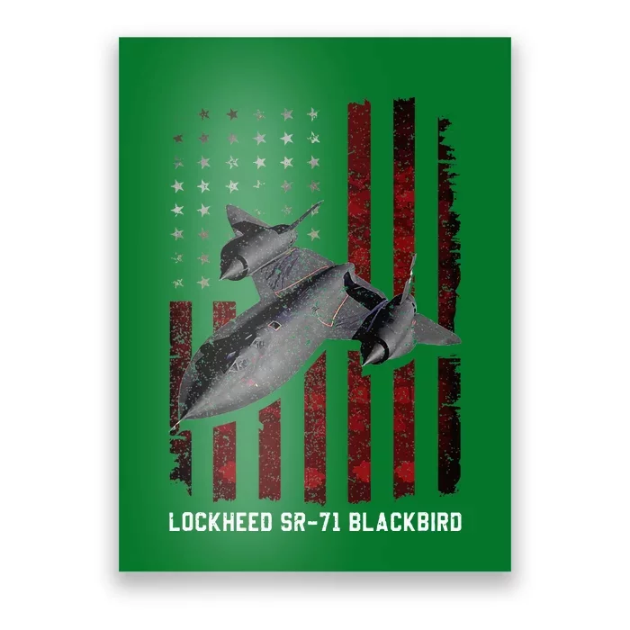 Sr71 Blackbird Plane Poster