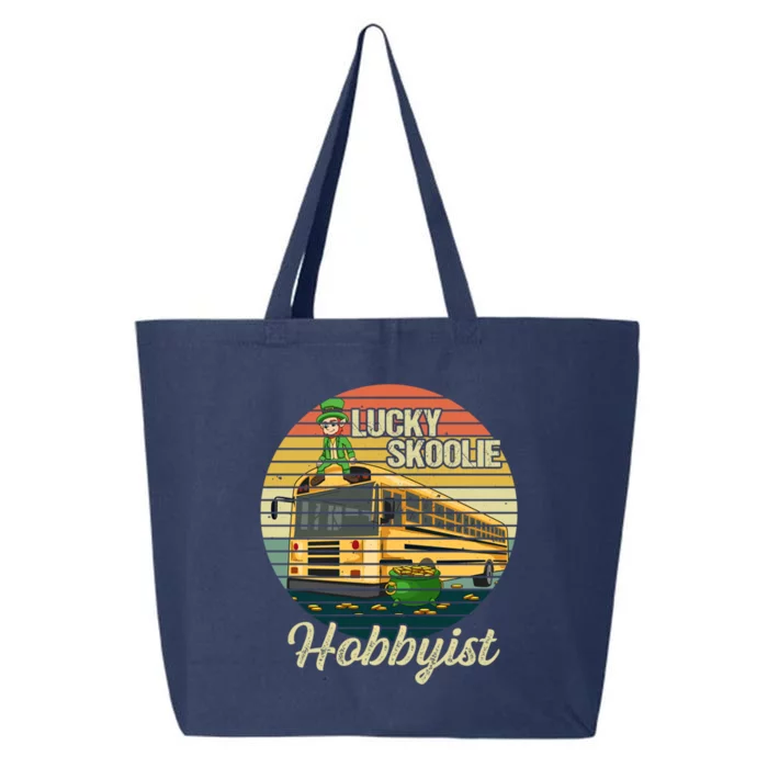 School Bus Quote Skoolie Driver Cute Gift 25L Jumbo Tote