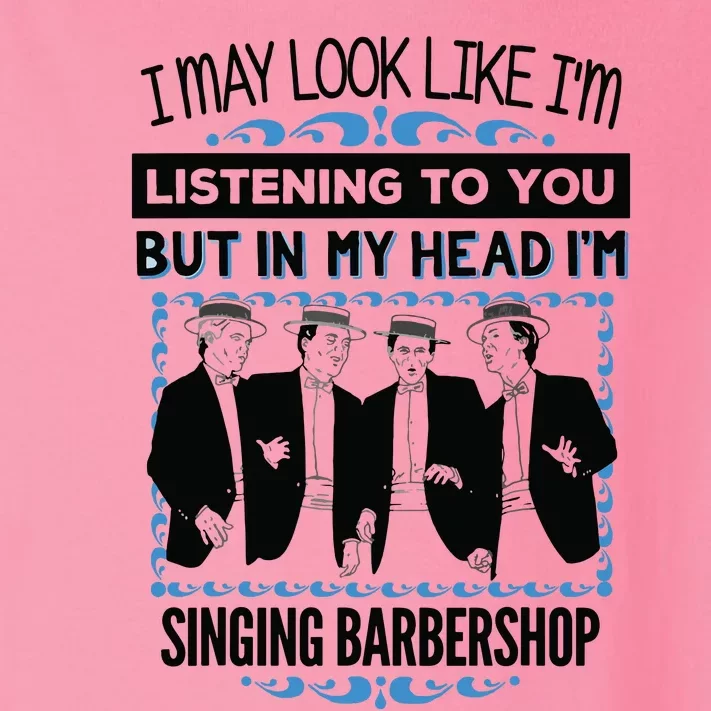 Singing Barbershop Quartet Harmony Music Singer Gift Toddler Long Sleeve Shirt