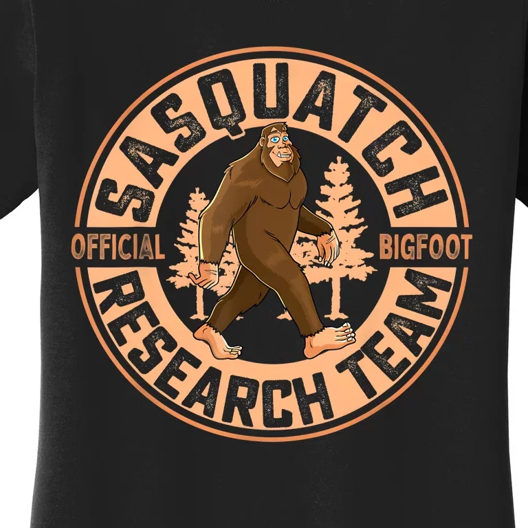 Sasquatch Bigfoot Research Team Men Women Kids Women's T-Shirt