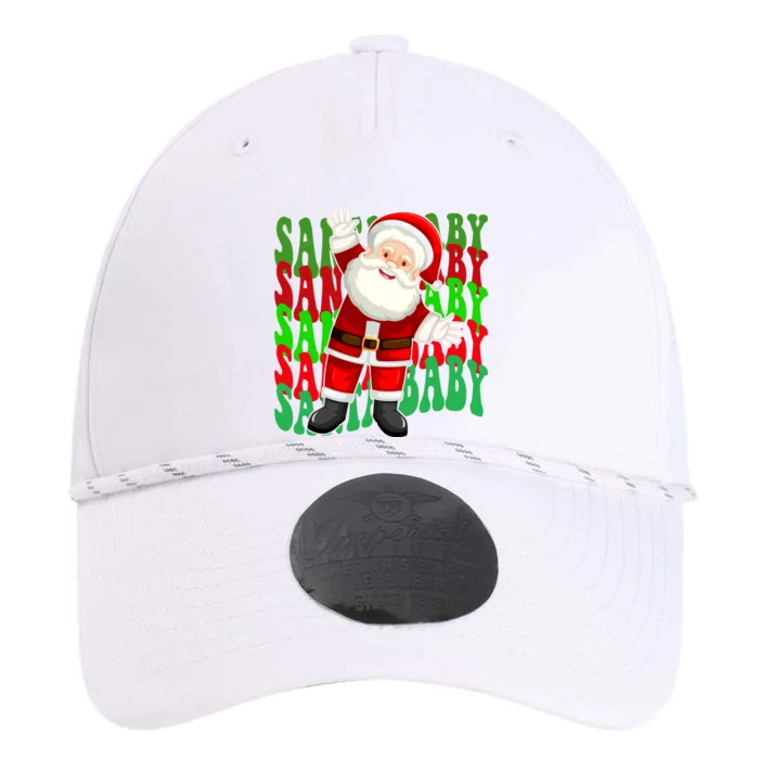 Santa Baby Retro Holiday Festive Cute Performance The Dyno Cap