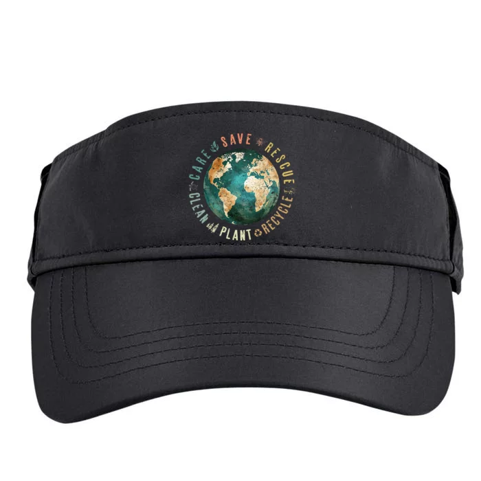 Save Bees Rescue Animals Recycle Plastic Adult Drive Performance Visor