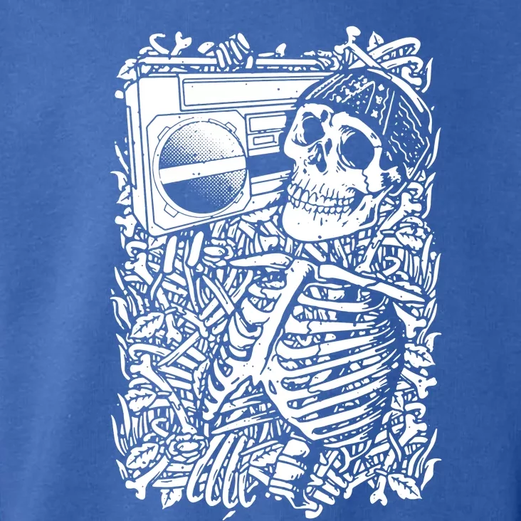 Skeleton Boombox Toddler Hoodie