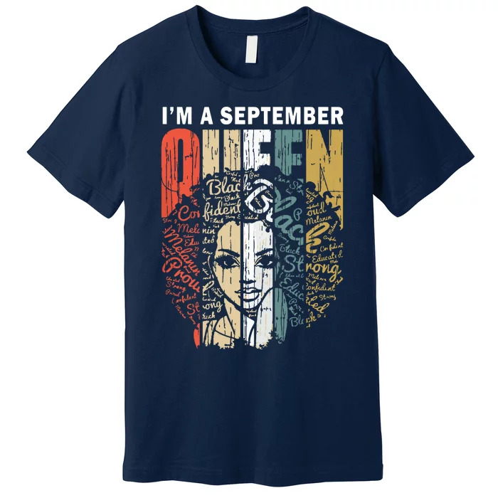 September Birthday Shirts For Virgo Gifts Girl Premium T-Shirt