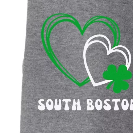 South Boston Southie Irish Shamrock St Patrick's Day Cute Doggie 3-End Fleece Hoodie