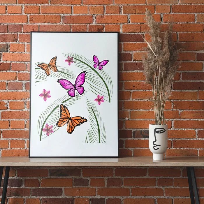 Sumer Butterflies Poster