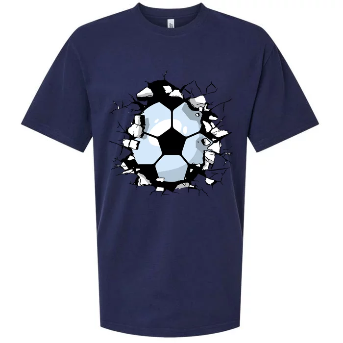 Soccer Ball Smash Sueded Cloud Jersey T-Shirt