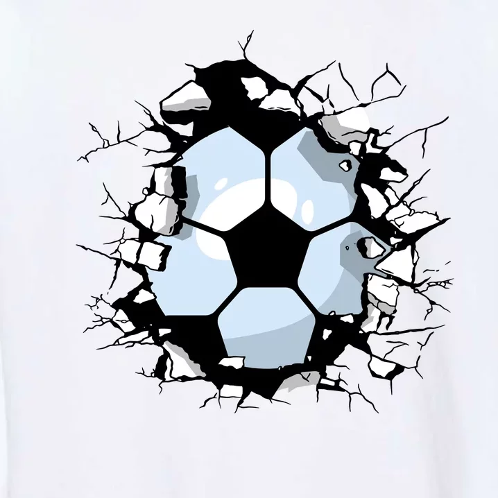 Soccer Ball Smash Garment-Dyed Sweatshirt