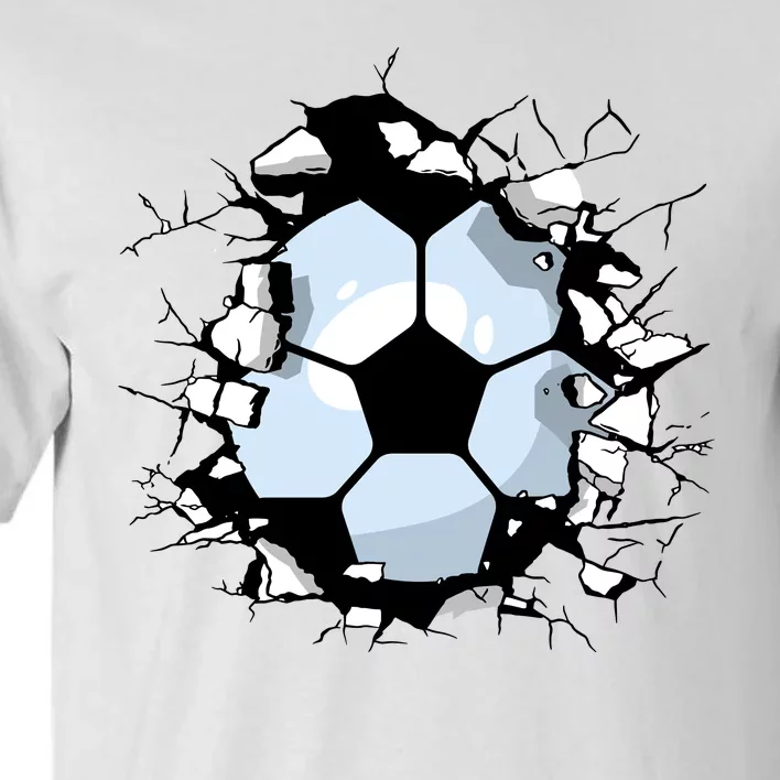 Soccer Ball Smash Tall T-Shirt