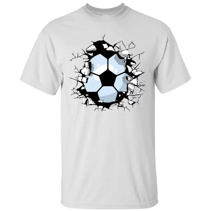 Soccer Ball Smash Tall T-Shirt