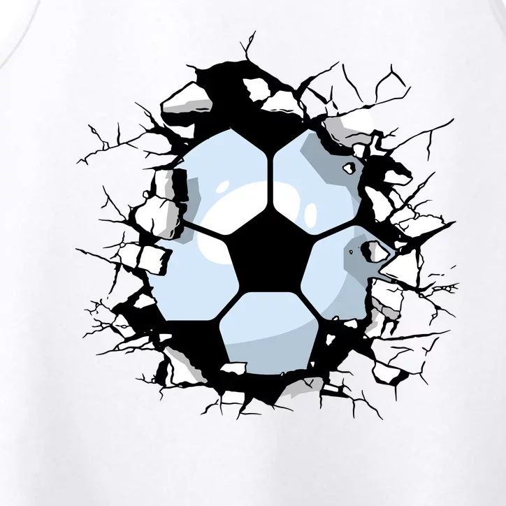 Soccer Ball Smash Performance Tank