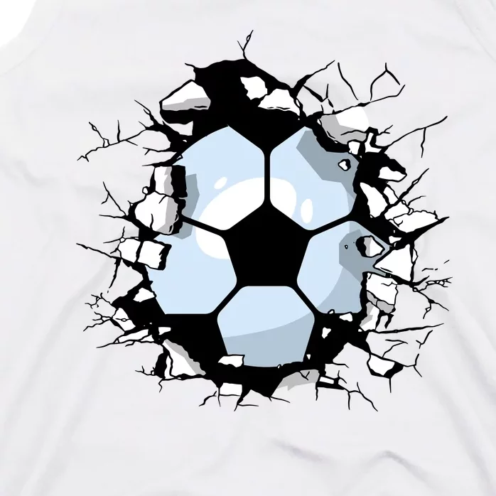 Soccer Ball Smash Tank Top