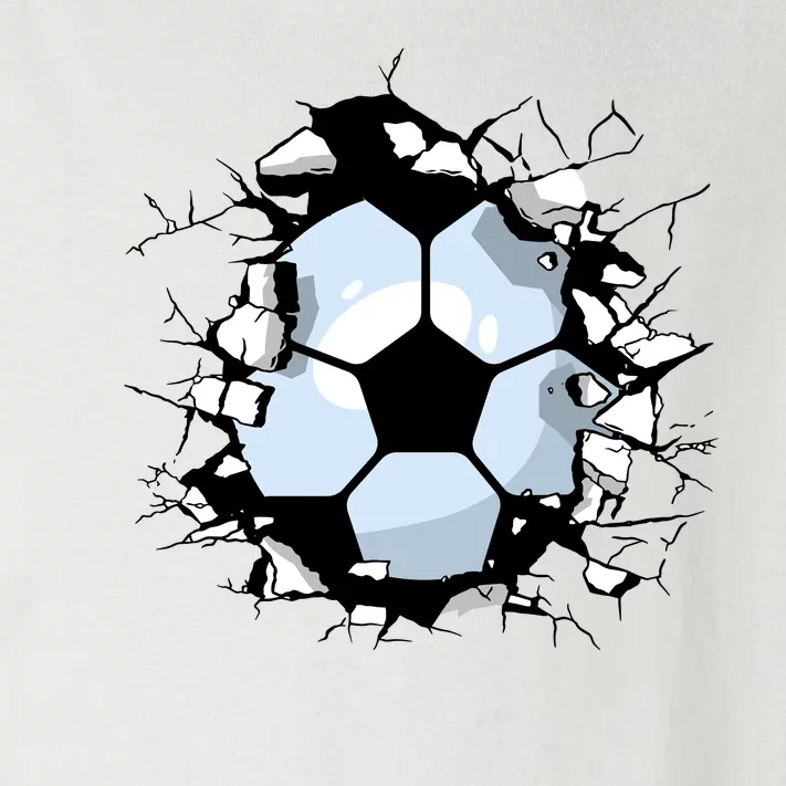 Soccer Ball Smash Toddler Long Sleeve Shirt