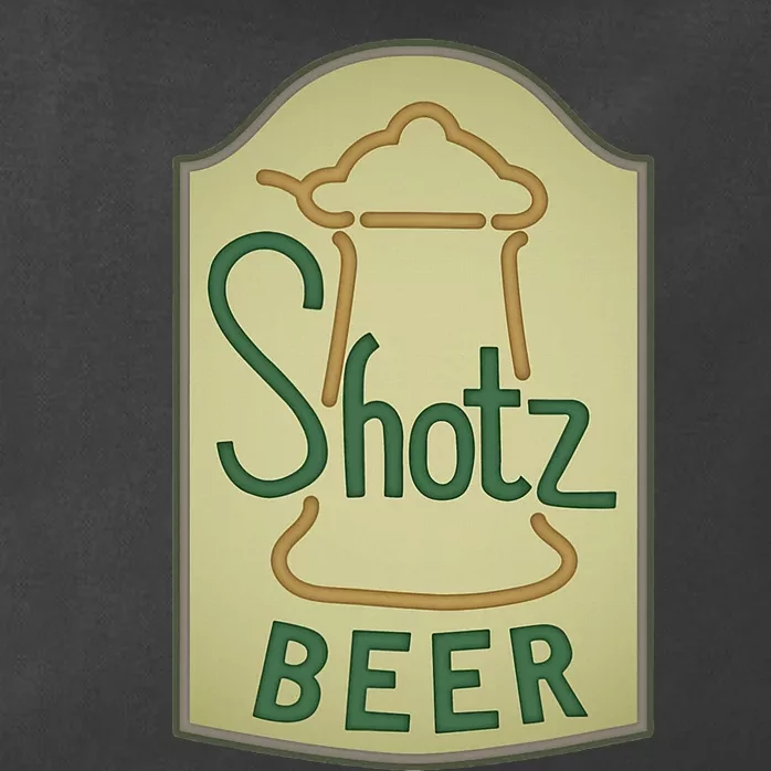 Shotz Beer Zip Tote Bag