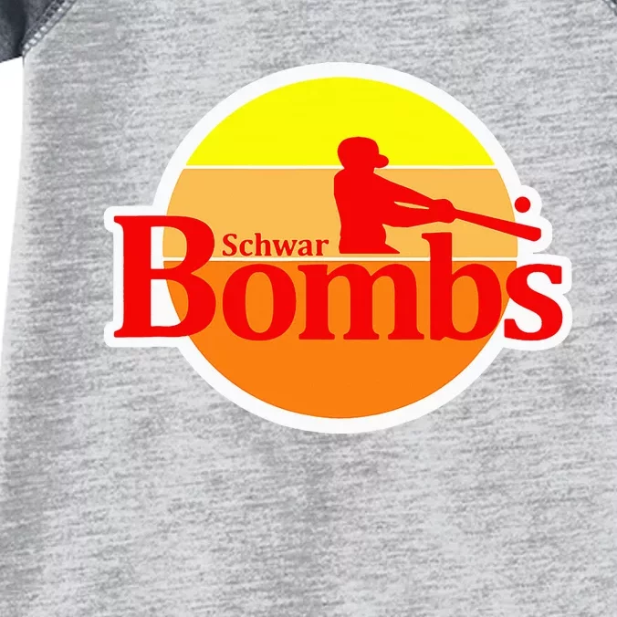 Schwar Bombs Infant Baby Jersey Bodysuit