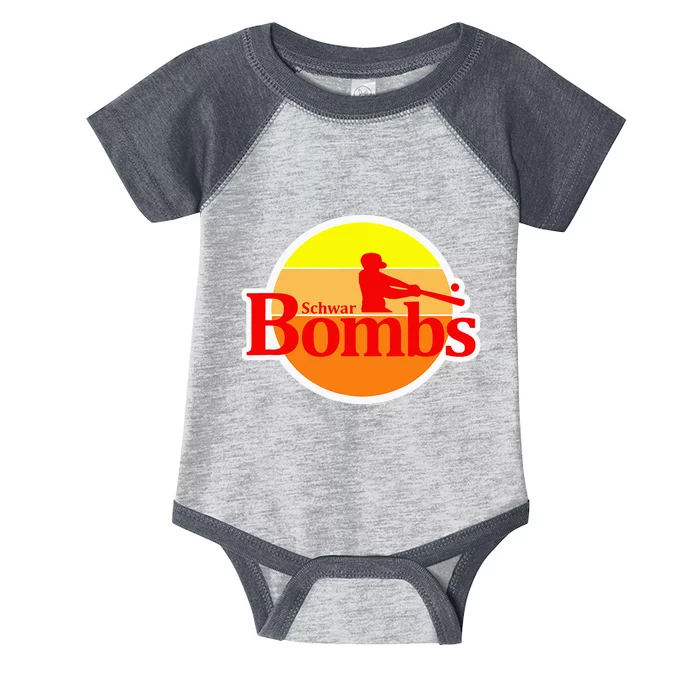 Schwar Bombs Infant Baby Jersey Bodysuit