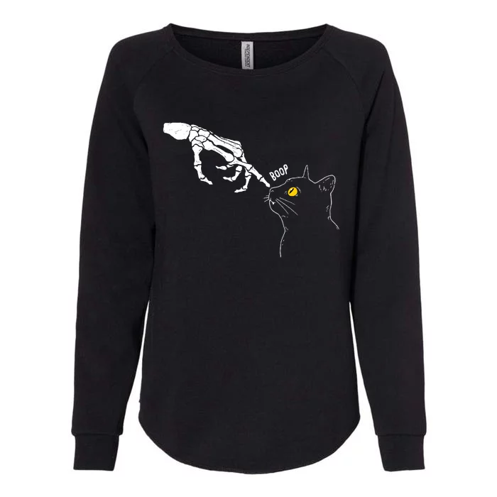 Spooky Boop Womens California Wash Sweatshirt