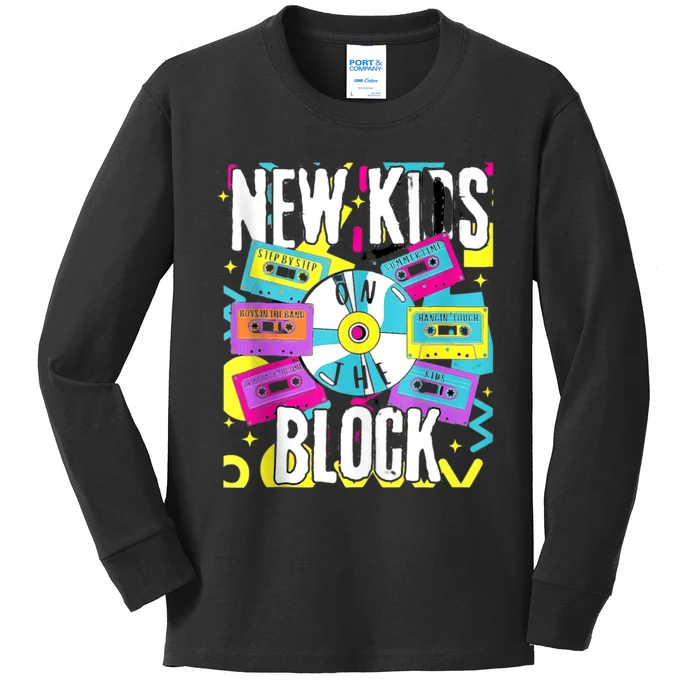 Step By Step Summertime New Music Kids Long Sleeve Shirt