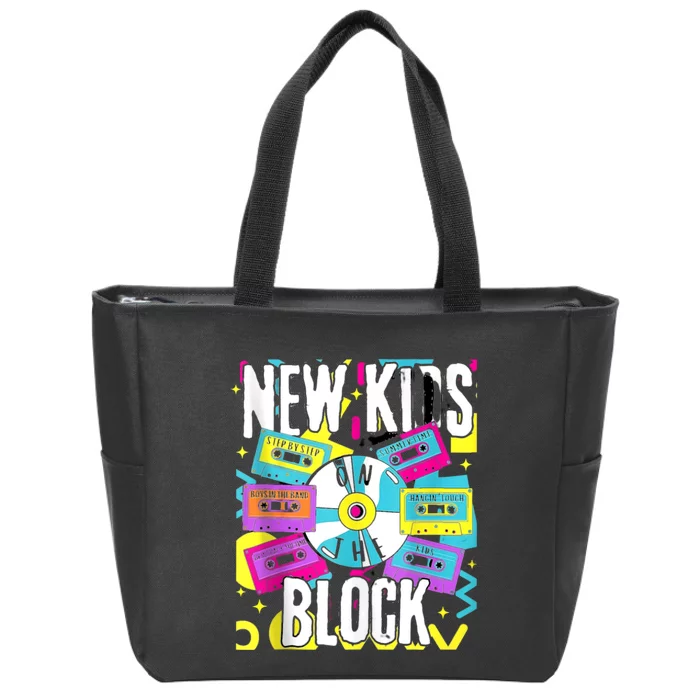 Step By Step Summertime New Music Zip Tote Bag