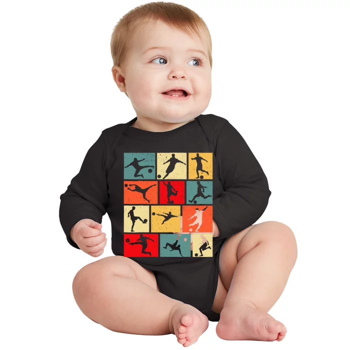 Soccer Boy Baby Long Sleeve Bodysuit