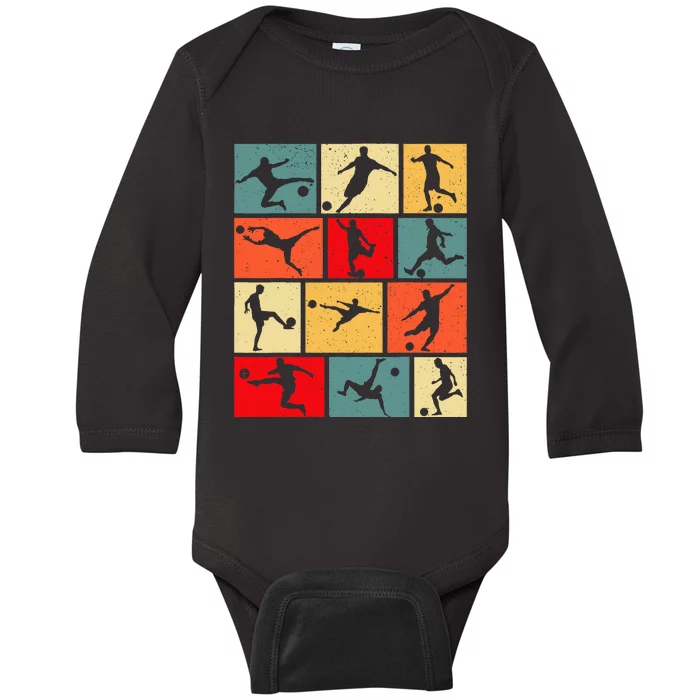 Soccer Boy Baby Long Sleeve Bodysuit