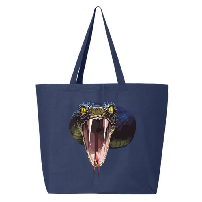 Scary Black Snake Halloween Costume Gift 25L Jumbo Tote