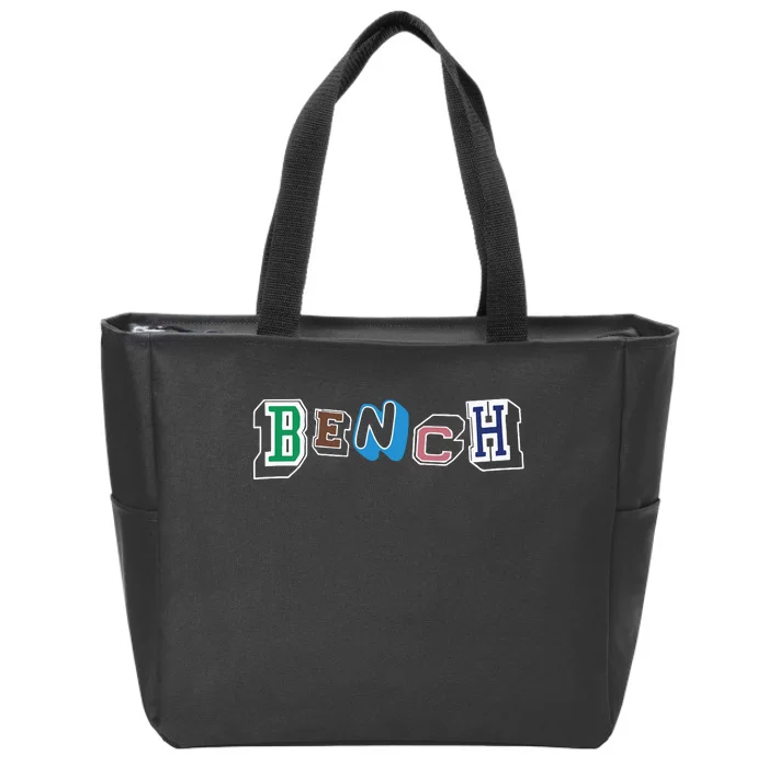 Sunoo Bench Zip Tote Bag