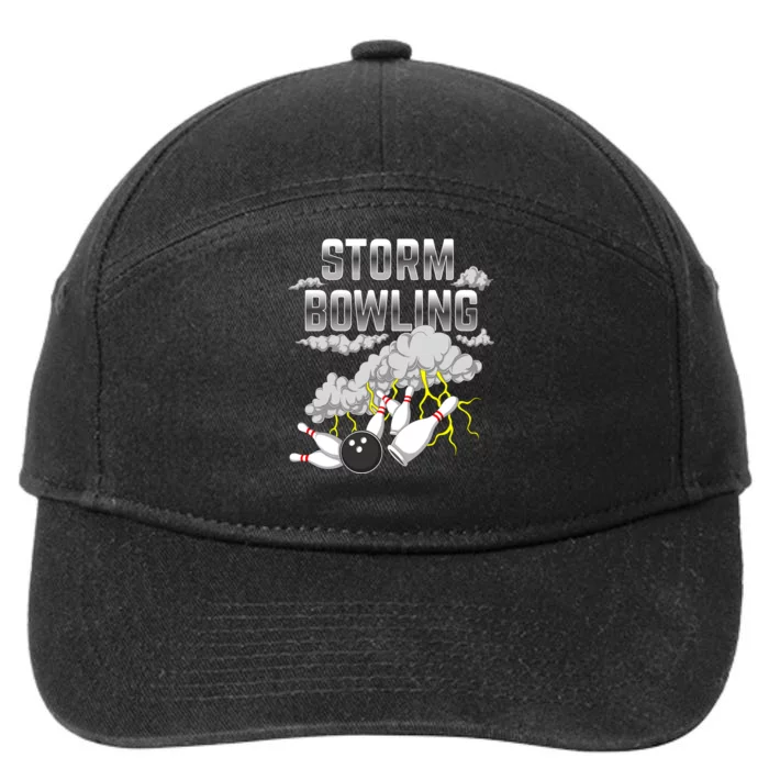 Strom Bowling 7-Panel Snapback Hat