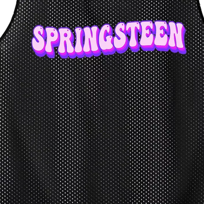 Spring Break Springsteen Vacay Spring Mesh Reversible Basketball Jersey Tank