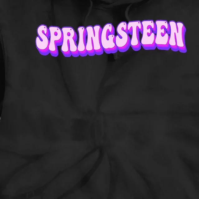 Spring Break Springsteen Vacay Spring Tie Dye Hoodie