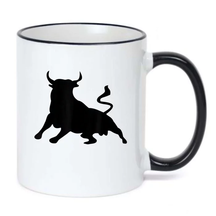 Spanish Bull Black Color Changing Mug