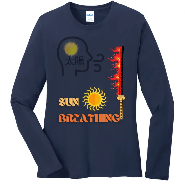 Sun Breathing Ladies Long Sleeve Shirt