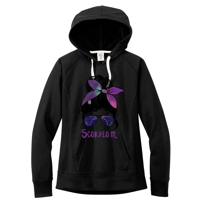 Scorpio Birthday Scorpio Zodiac Constellation Gift Women's Fleece Hoodie