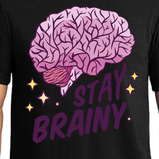 Stay Brainy Pajama Set